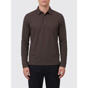 Zanone Polo Shirt Men Dark